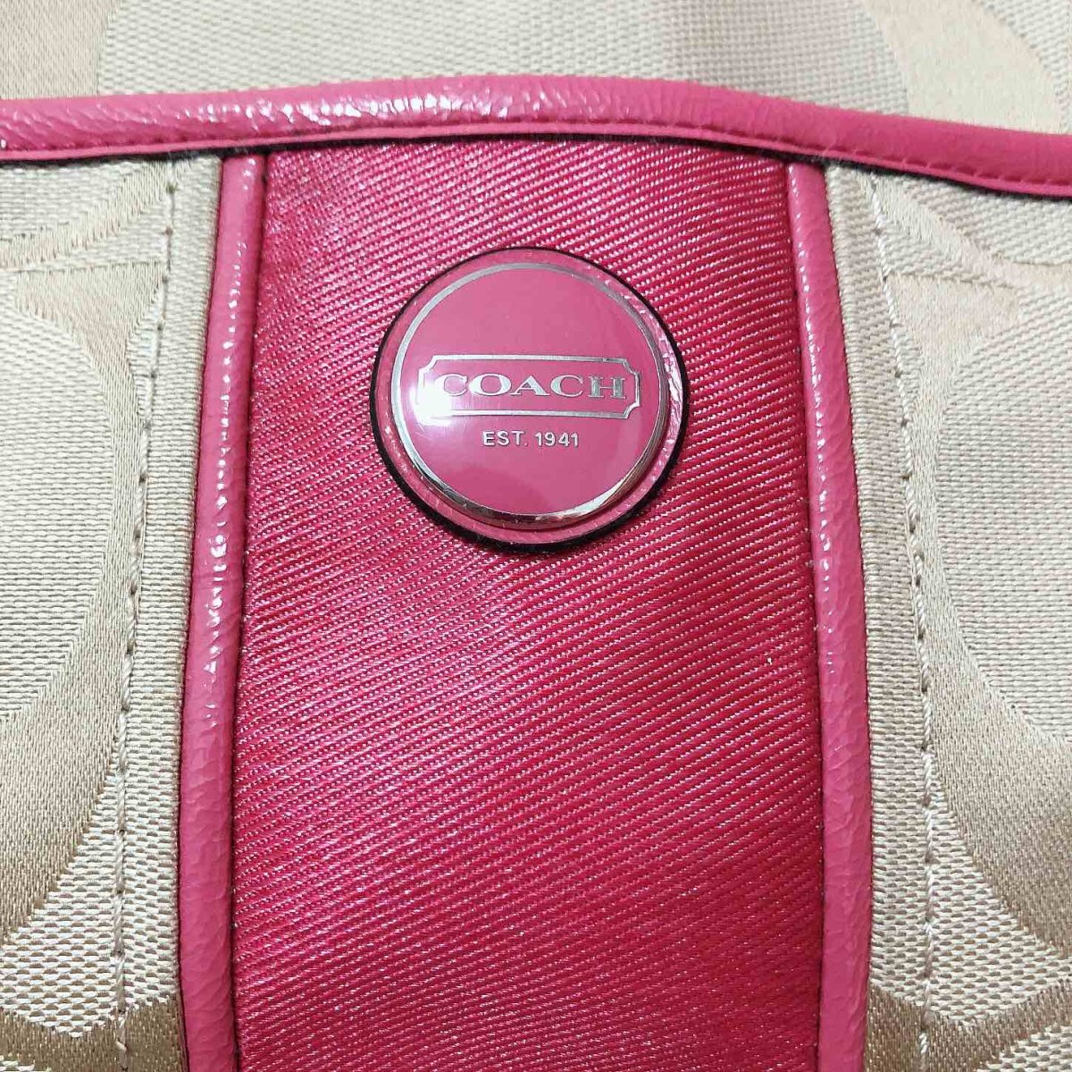 👛今天我背这个包——COACH帆布包！  💗COACH家