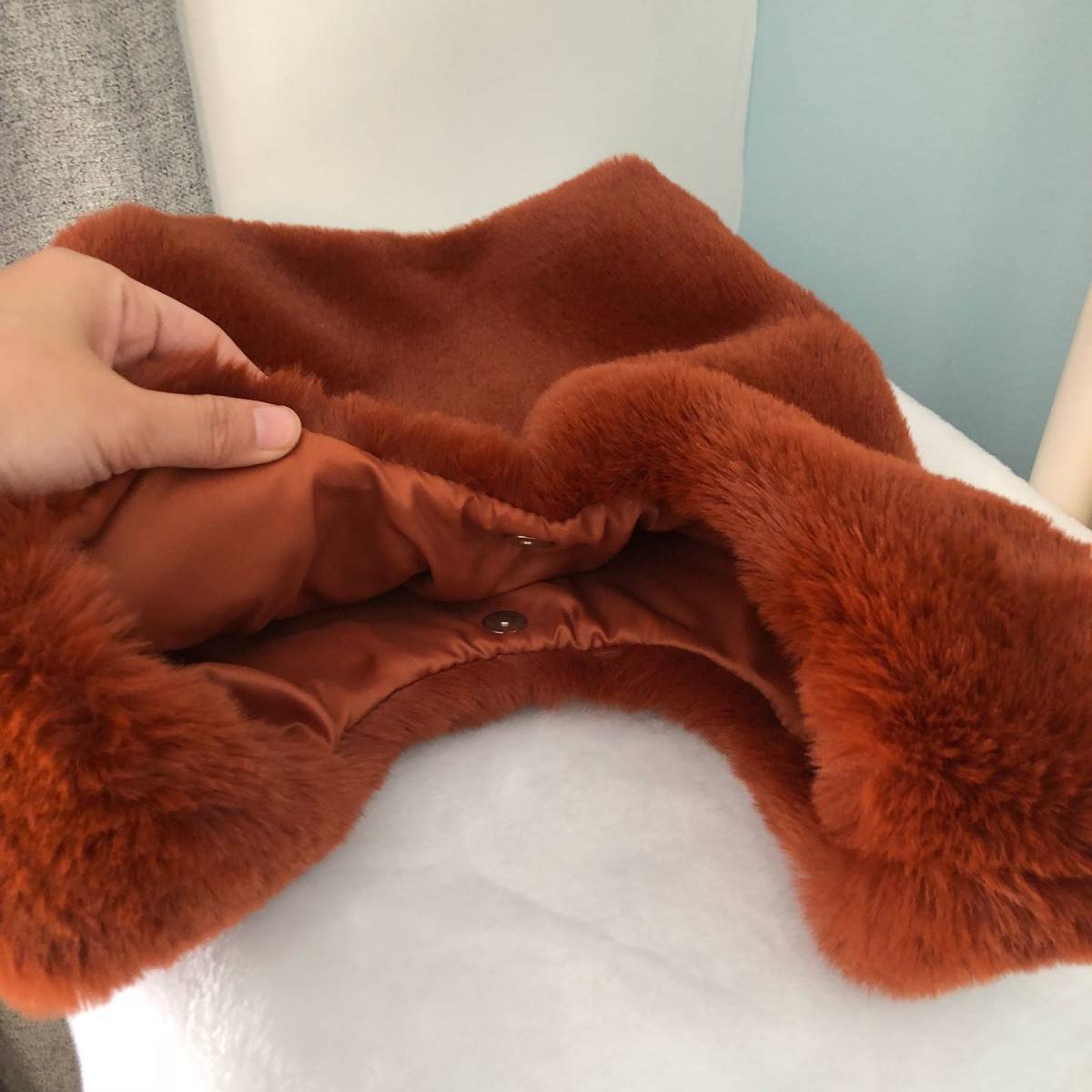 #今天我背这个包#“贵妇”毛绒手提包 🍇这个包包是去年冬天