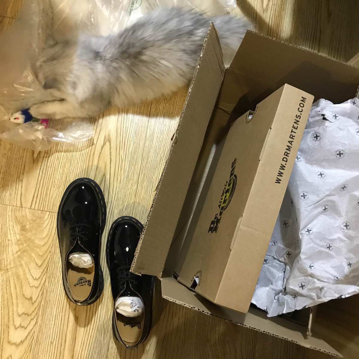 Dr.martens 1461光面款 顺利收货 黑五海淘了四