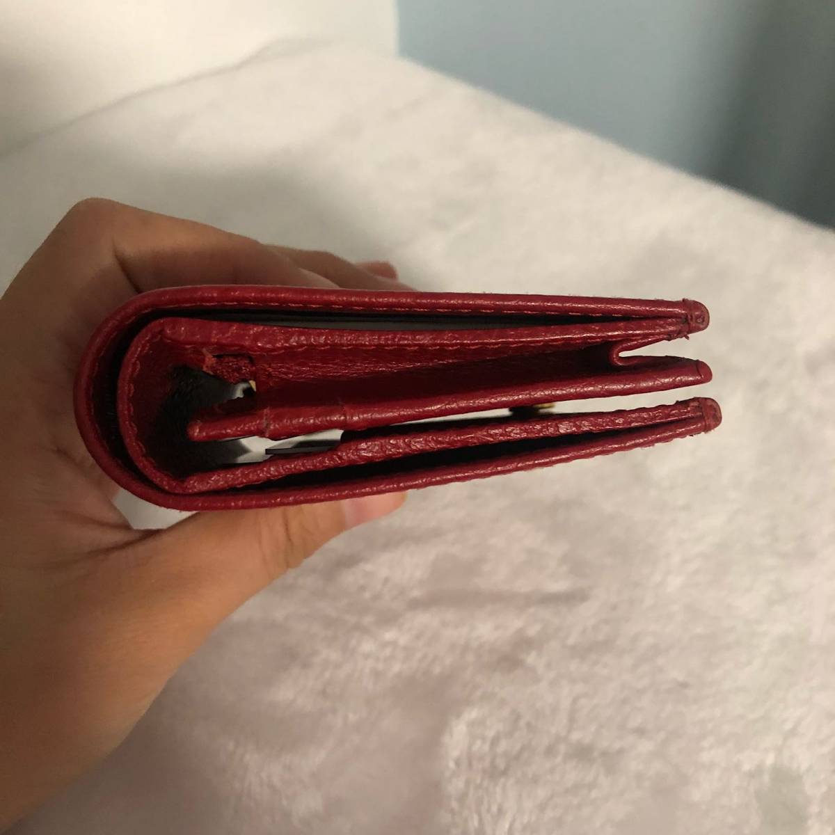 #今天我背这个包#gucci双G小钱包 🍇Gucci双G小