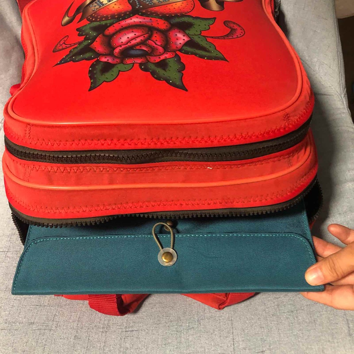 #今天我背这个包#Ed hardy双肩包 🍇Ed hard