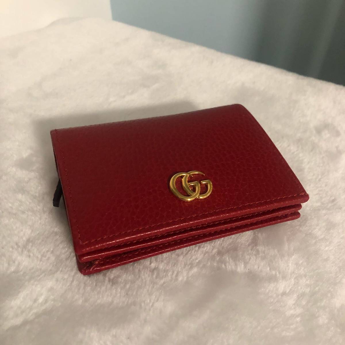 #今天我背这个包#gucci双G小钱包 🍇Gucci双G小