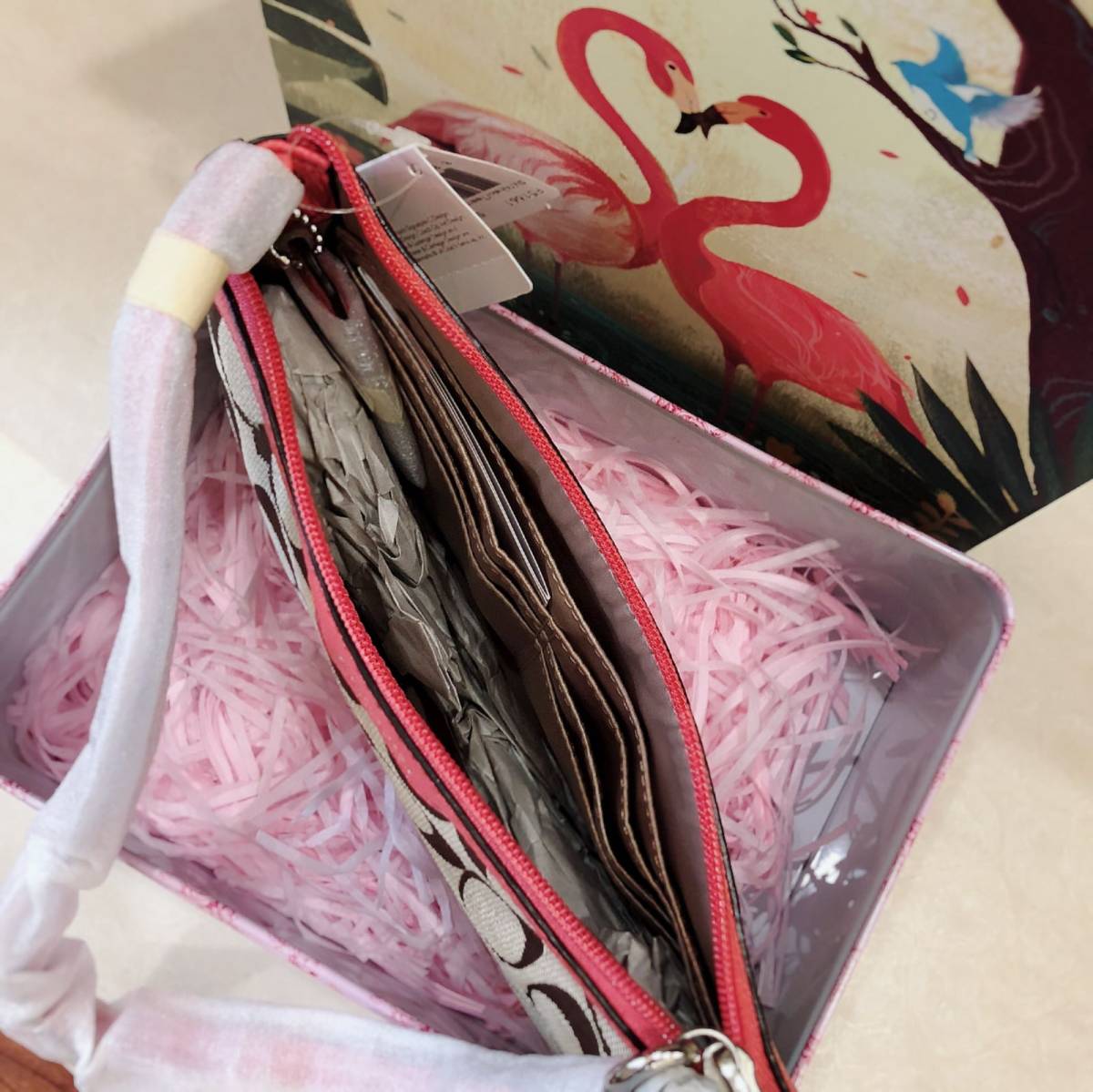 👛今天背这个包——coach手拿包、零钱包！  每天晒包包