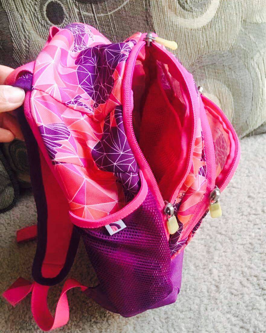 今天背的小双肩是来自the northface北面的小包包�