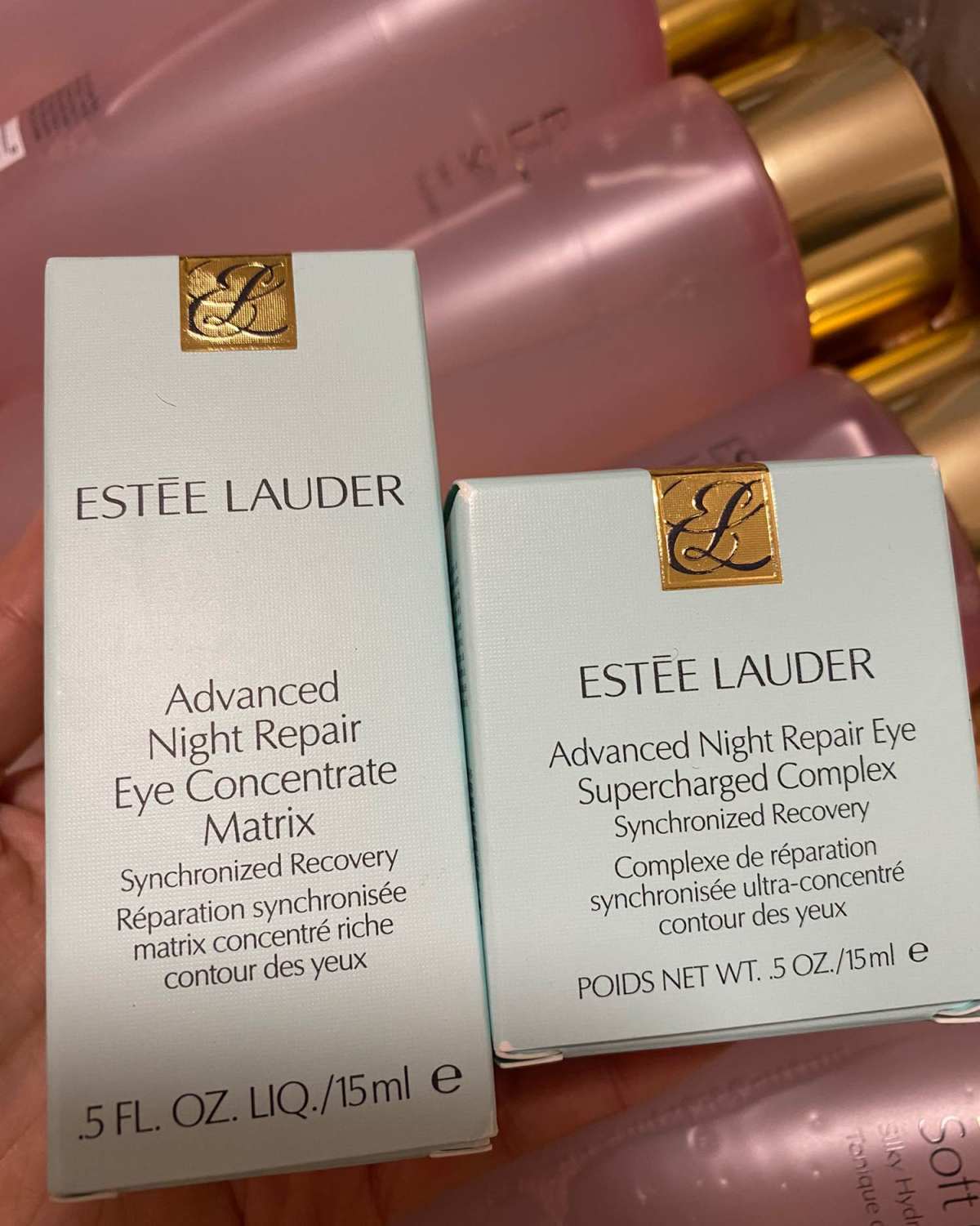 美国🇺🇸包裹 雅诗兰黛大粉水，抗蓝光眼霜，眼部精华，红石