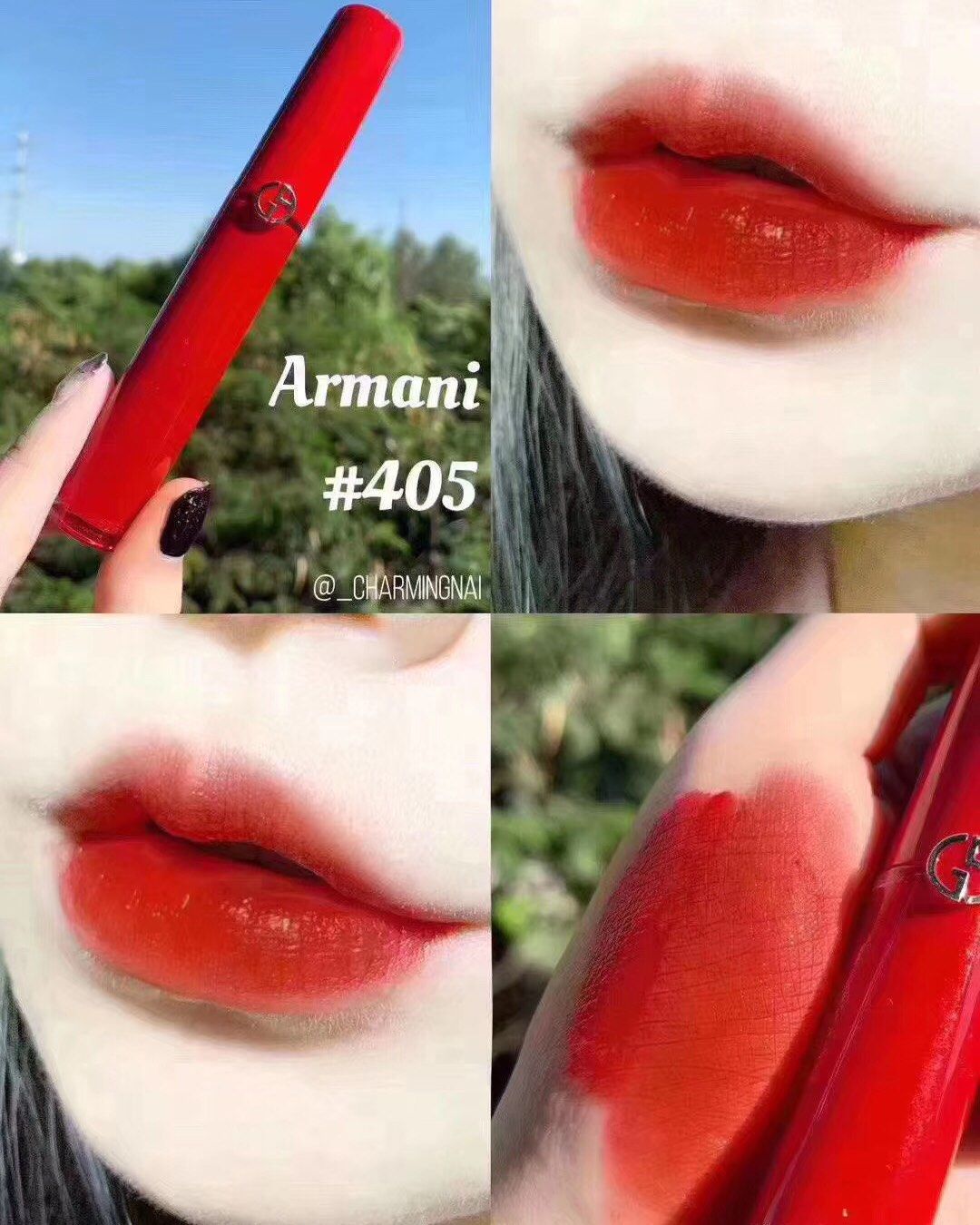 出现货 可代发 阿玛尼红管#405             