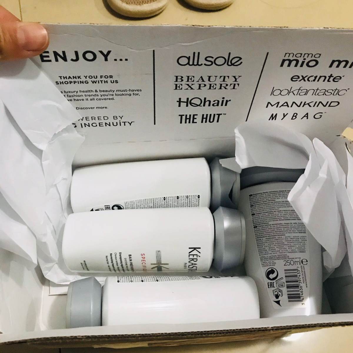 lookfantastic晒单 秃头少女的最爱啦 卡诗白金根