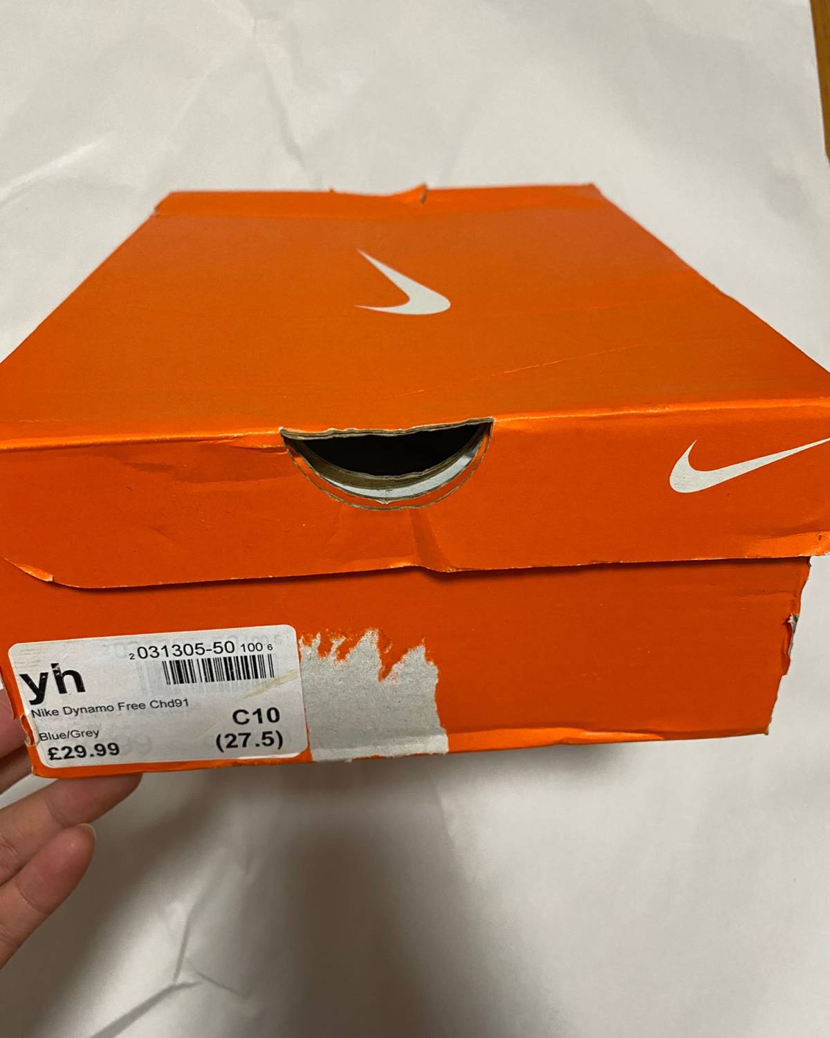 nike毛毛虫 蓝色 10.5C 💰255 英国白菜网海淘
