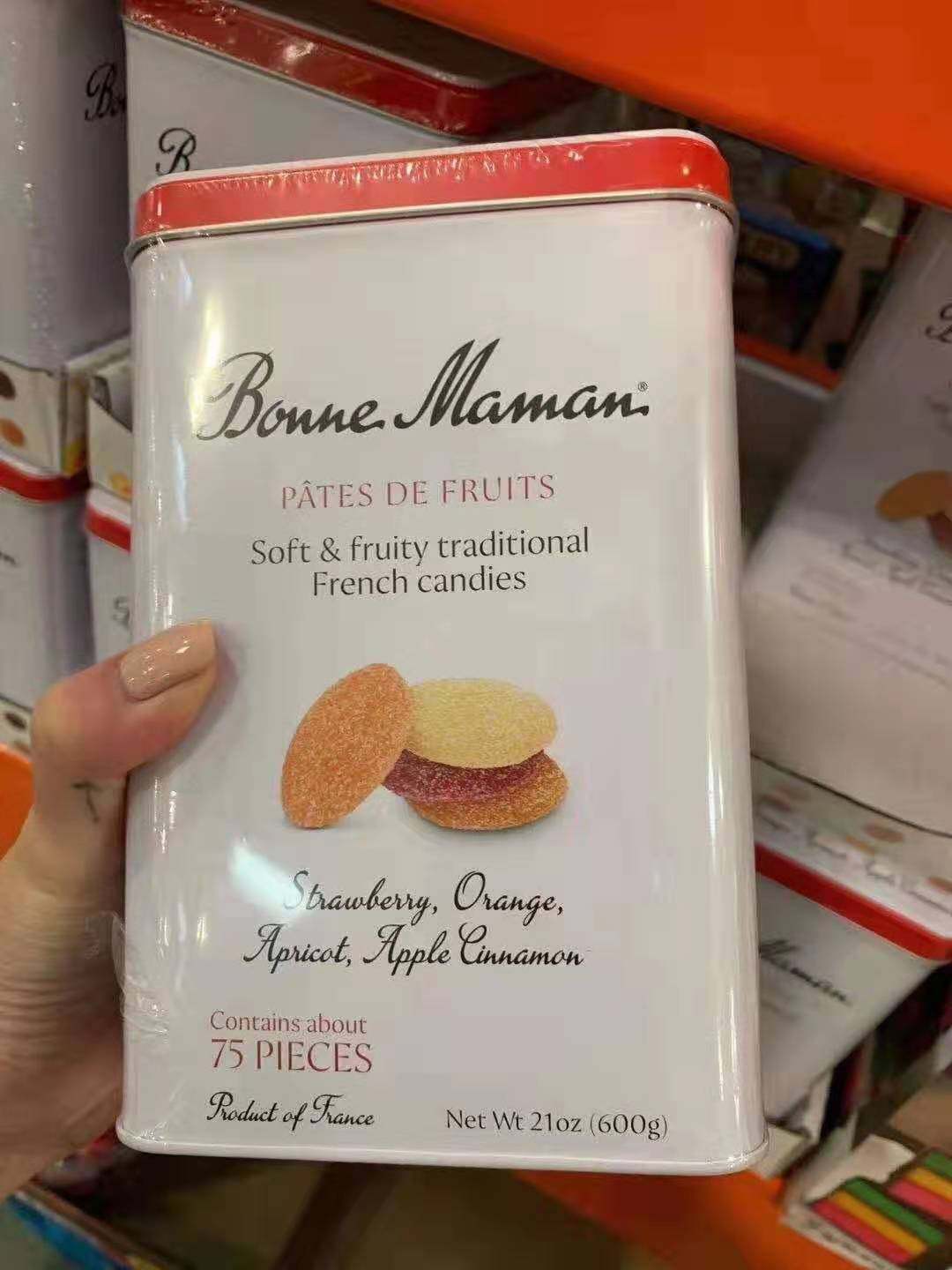 美国直邮￥79.10包邮包* Bonne Maman 水果味