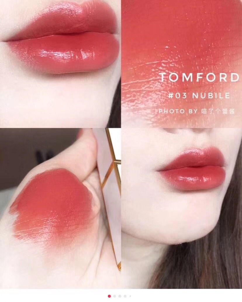 Tom ford口红系列  细白管#03 nubile 黑管