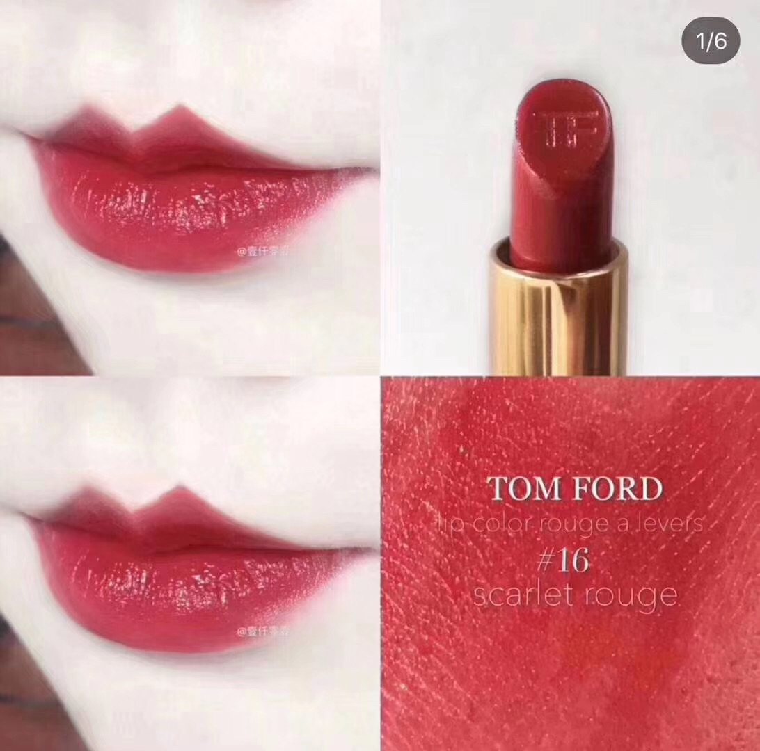 Tom ford口红系列  细白管#03 nubile 黑管