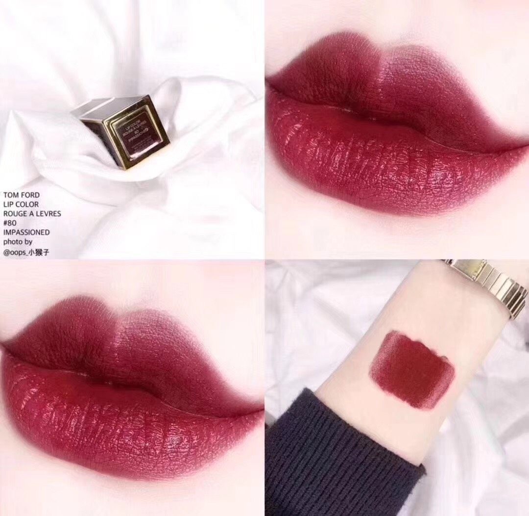 Tom ford口红系列  细白管#03 nubile 黑管