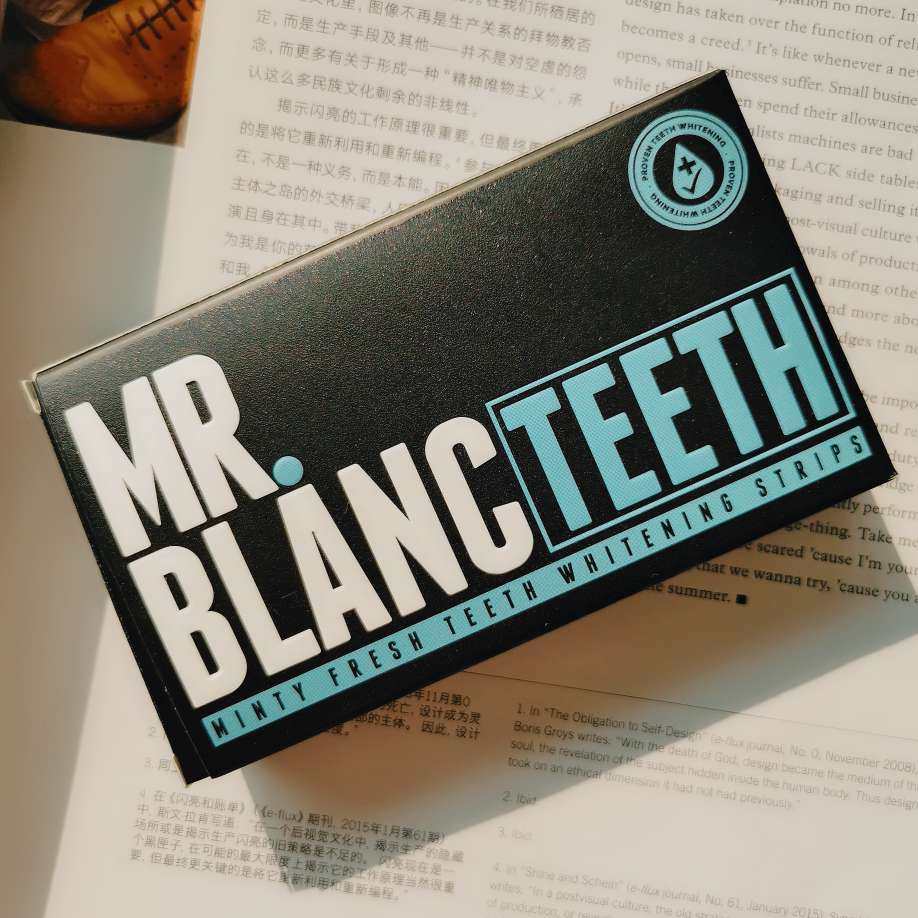 新春晒单打卡NO1🌈:美牙神器MR.blanc牙贴  ✨M