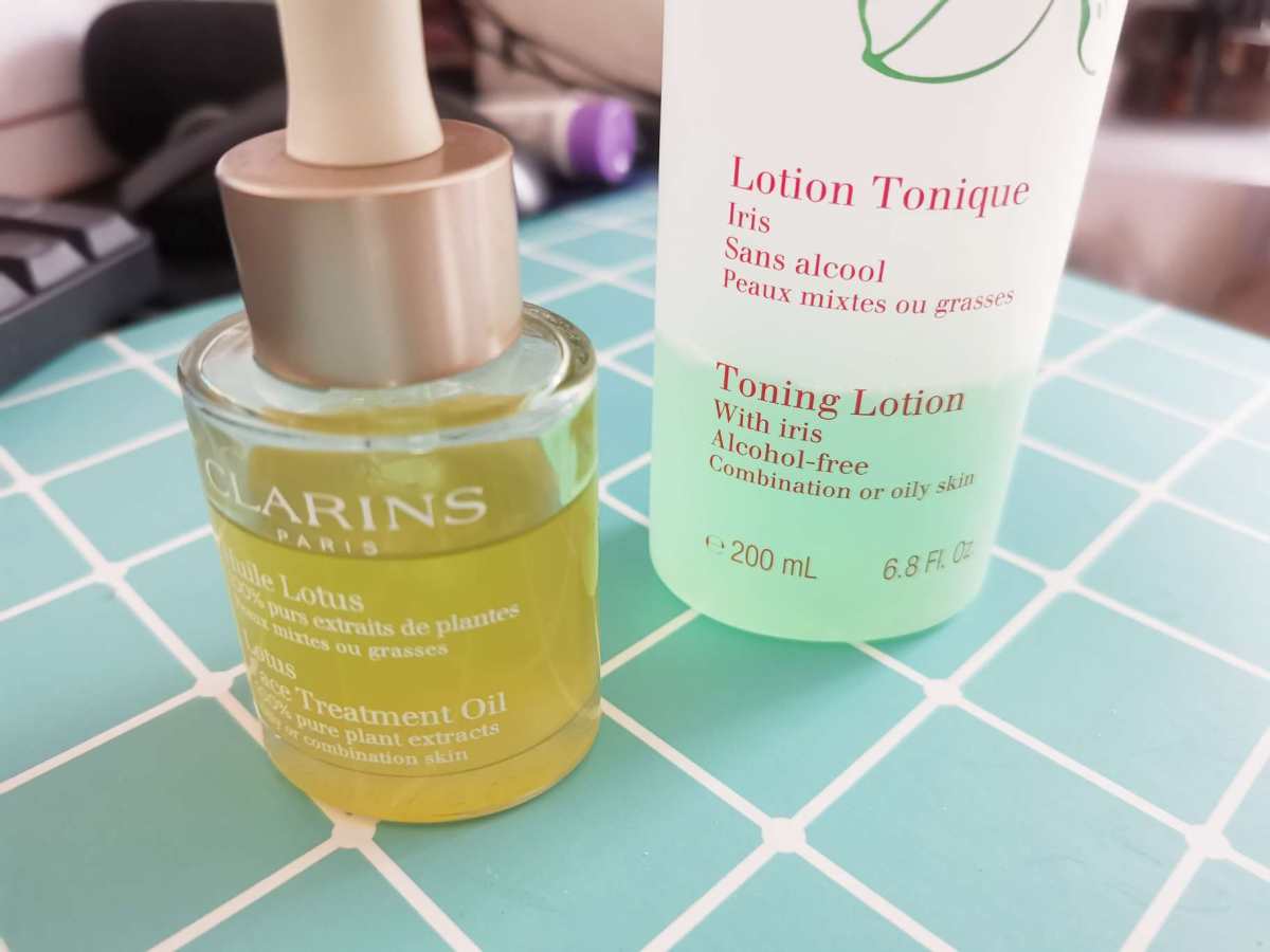 娇韵诗莲花面油+绿水（购于Nordstrom网站）  💚娇