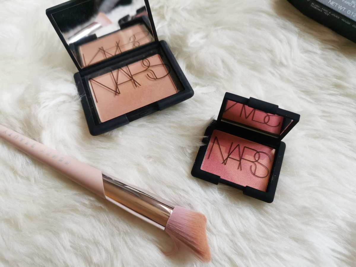 Nars腮红冷门色号Madly+Fenty beauty刷 