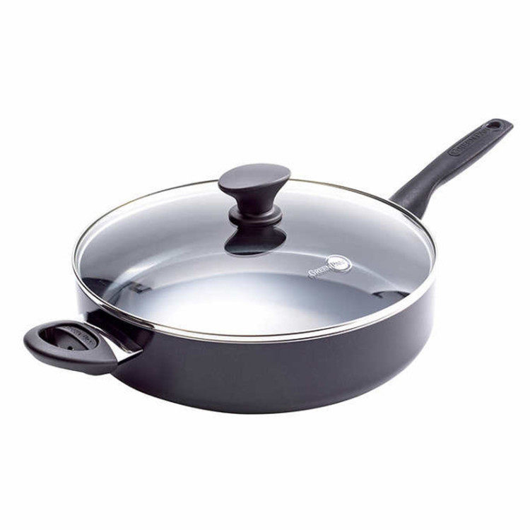 这款GREENPAN 格林攀 健康不粘锅（带钢化玻璃盖），规