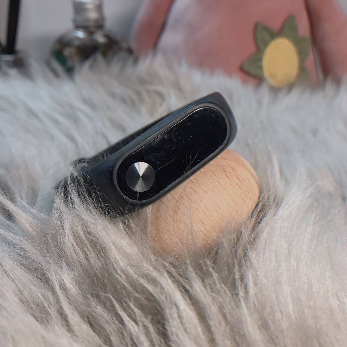 #手腕不能空 之小米手环  这是我第一款电子手表，当时为了*