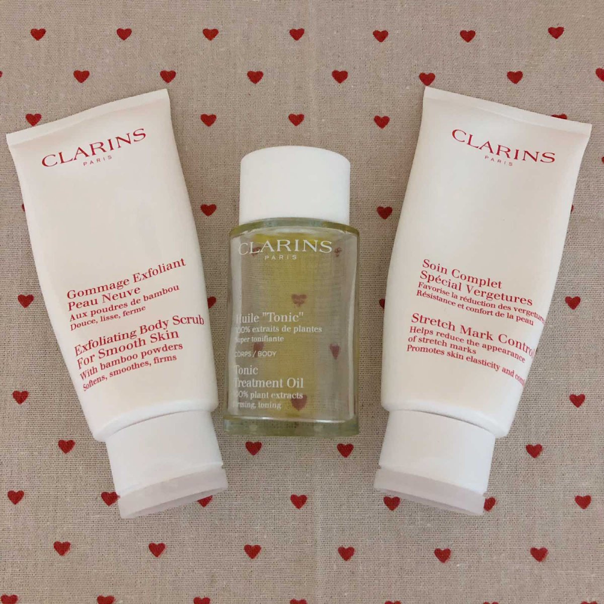 孕期身体护理好物——娇韵诗身体护理套装  娇韵诗的身体护理系