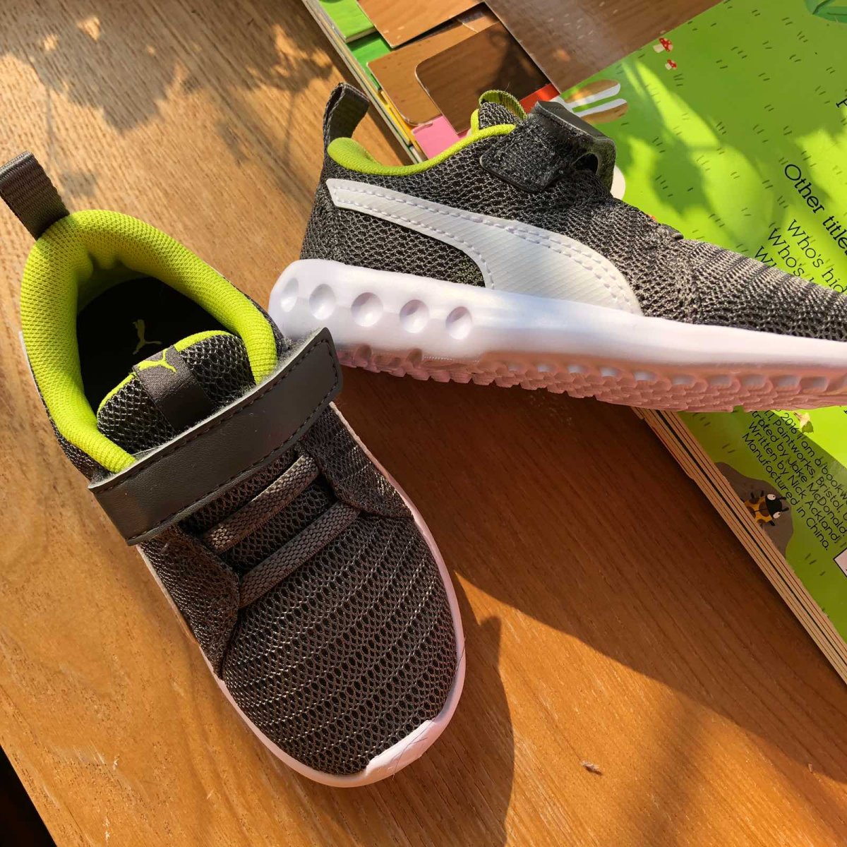 PUMA 儿童超轻网面运动鞋  #3 黑五在美国官网买的，当