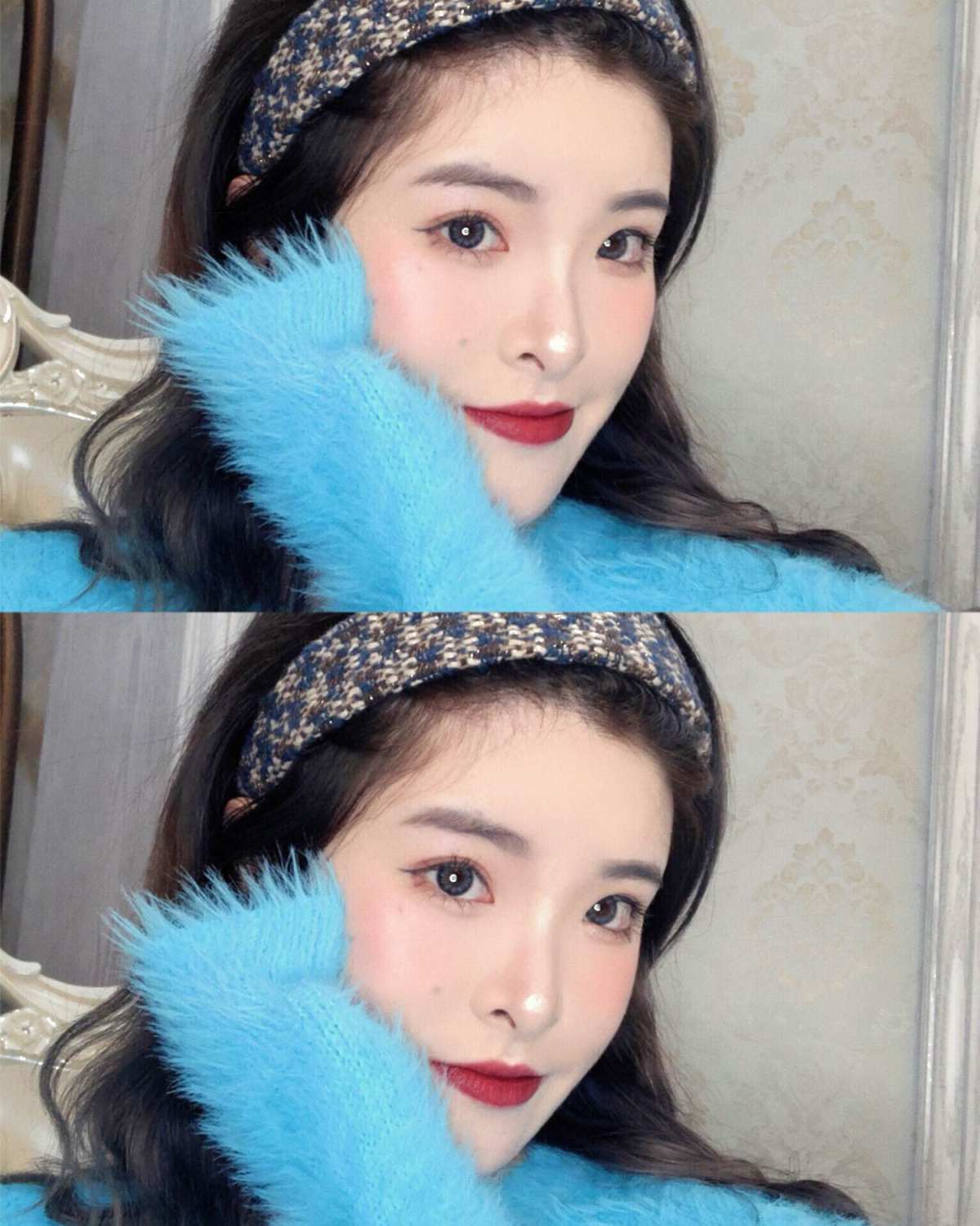 日常清透妆容📷 照片加模糊也太太太可了！！ 平时最常画的日