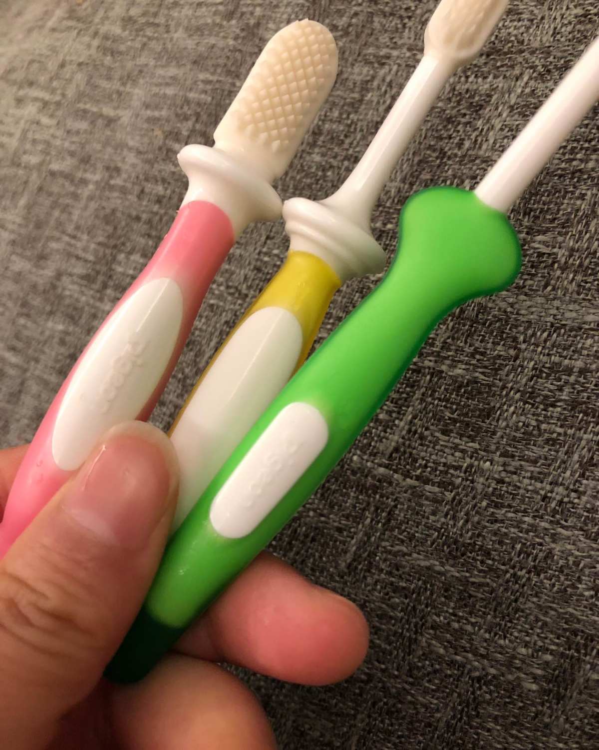 超实用的 🍀贝亲婴儿三阶段牙刷🍀  #13  婴幼儿用品