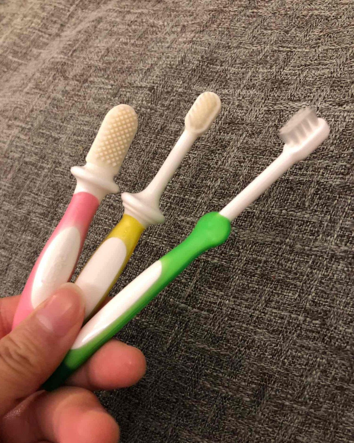 超实用的 🍀贝亲婴儿三阶段牙刷🍀  #13  婴幼儿用品