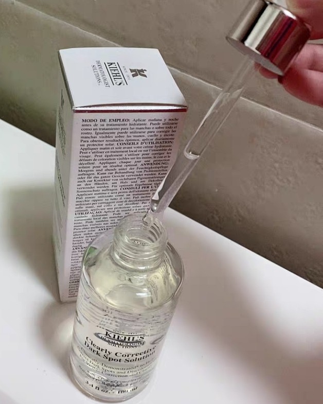 新春打卡晒单 科颜氏淡华   我本身肤色还好，就是双颊这里有