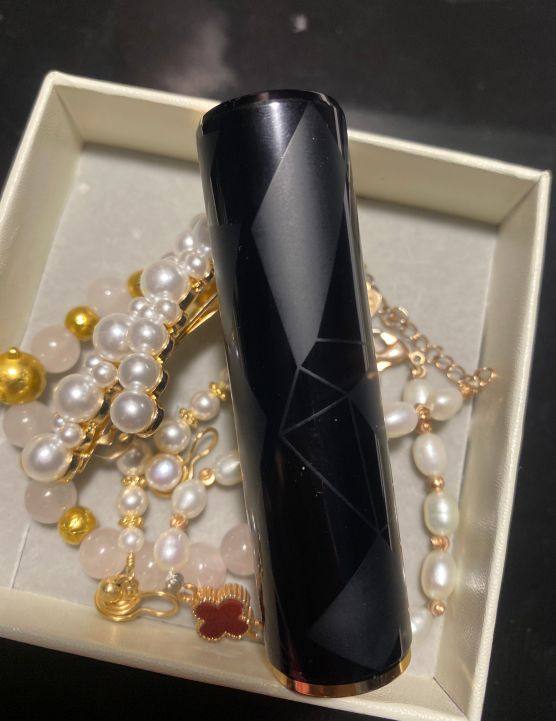 口红晒单第三弹③  兰蔻宝石口红  03  kiss me 