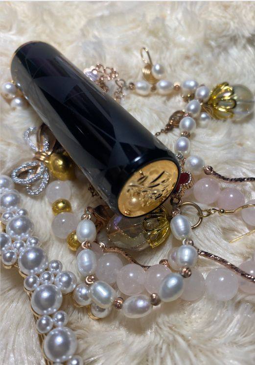 口红晒单第三弹③  兰蔻宝石口红  03  kiss me 