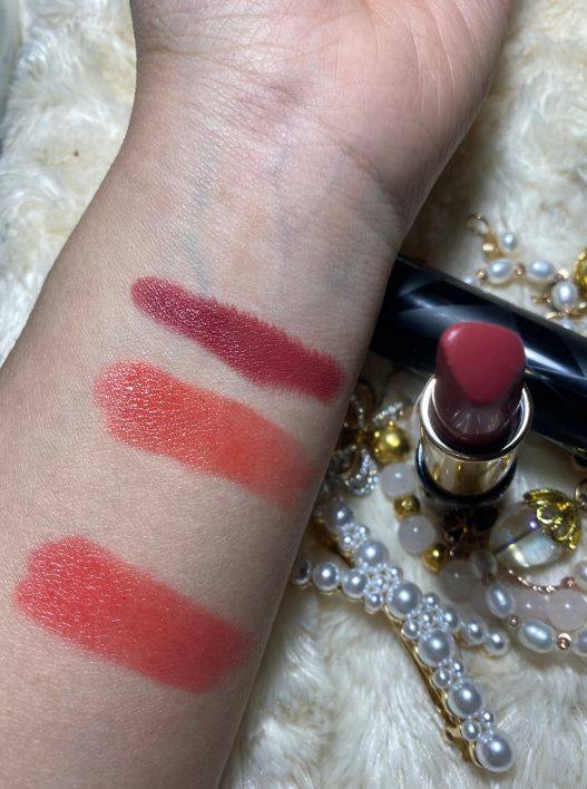 口红晒单第三弹③  兰蔻宝石口红  03  kiss me 