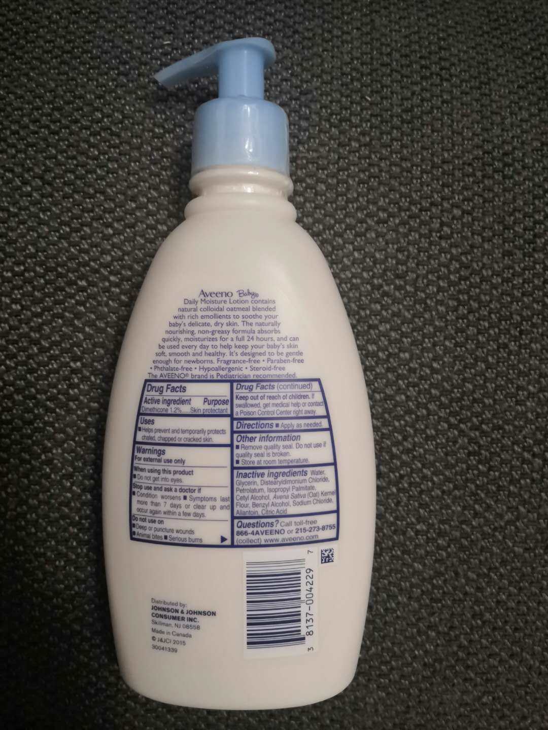 转全新AVEENO艾维诺沐浴洗护二合一和儿童护肤乳液，全部3