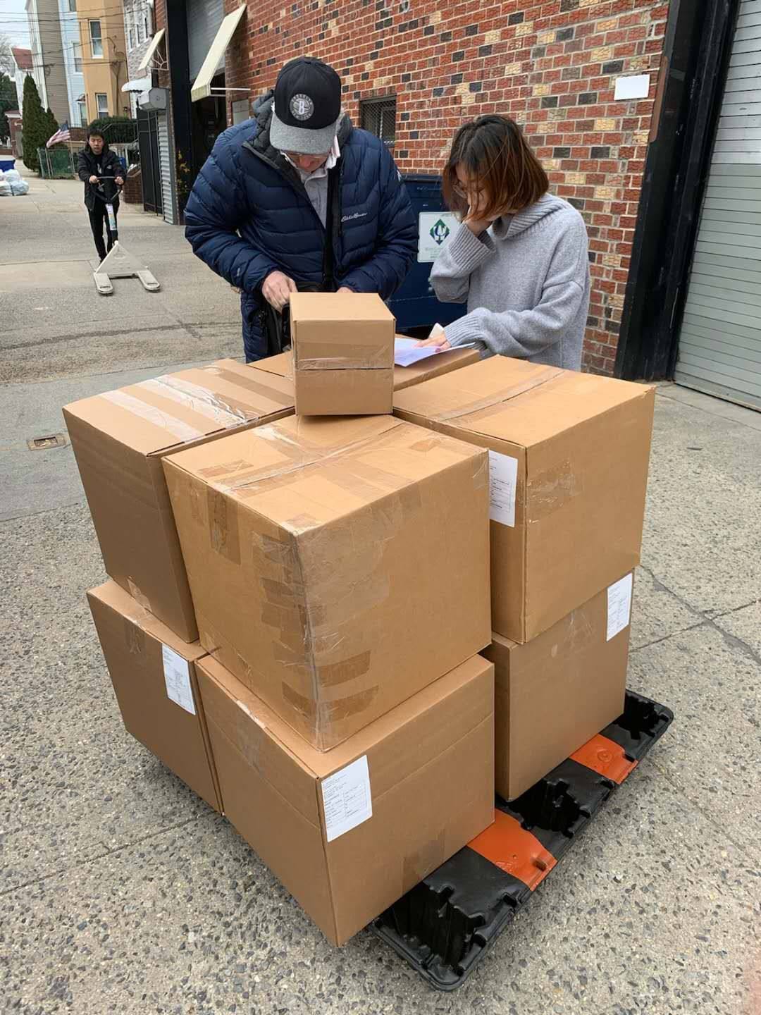 驰援再启程，55海淘第二批2万余只口罩已抵达   💌继首批