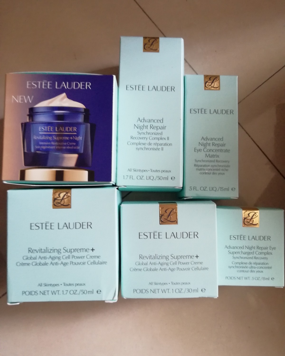 出以下闲置， 1.雅诗兰黛智妍面霜、智妍晚霜（7ml，15m