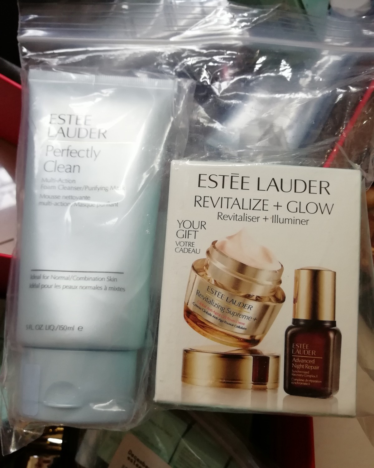 出以下闲置， 1.雅诗兰黛智妍面霜、智妍晚霜（7ml，15m