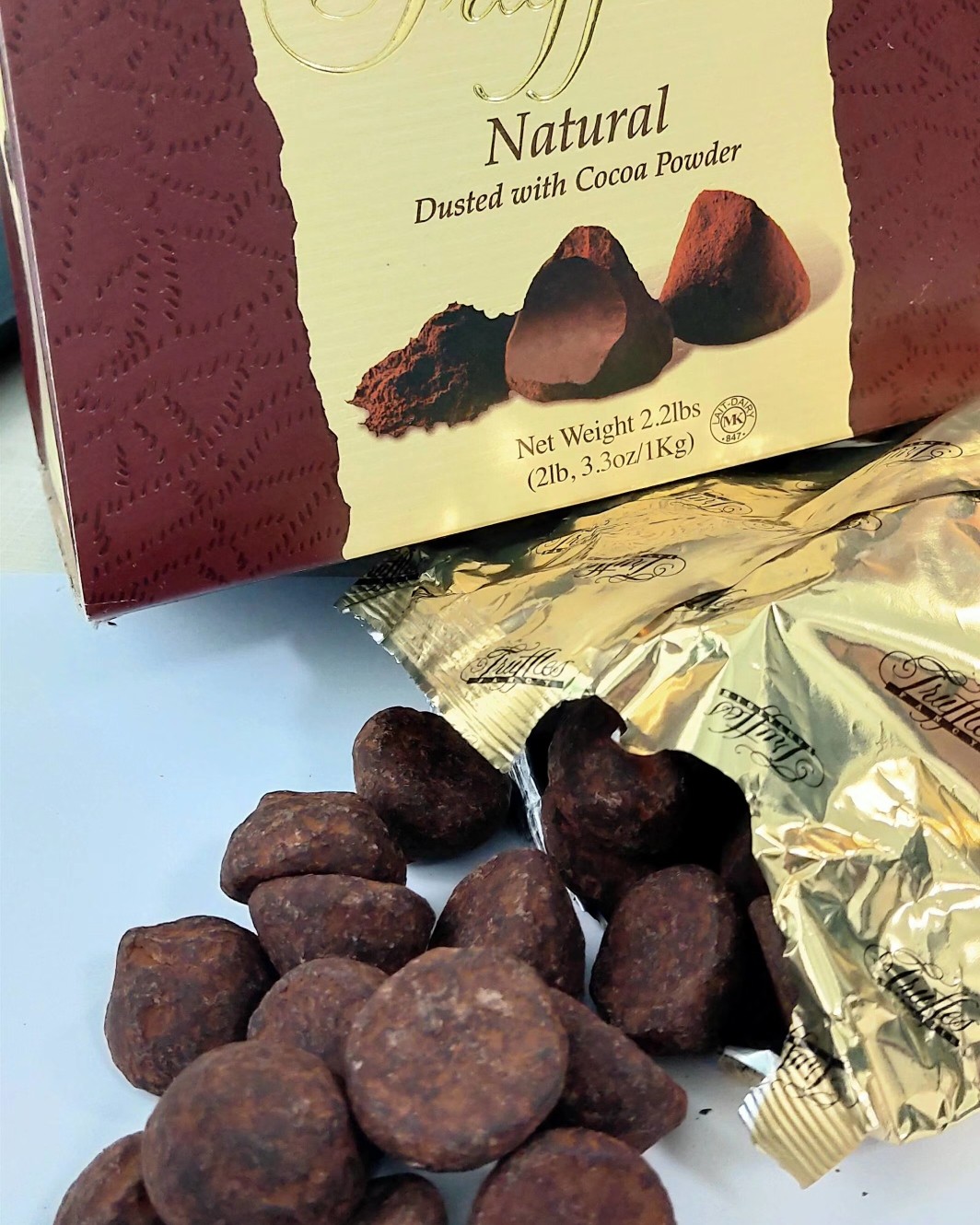 Truffettes德菲丝松露巧克力原装，一组是2盒、每盒2