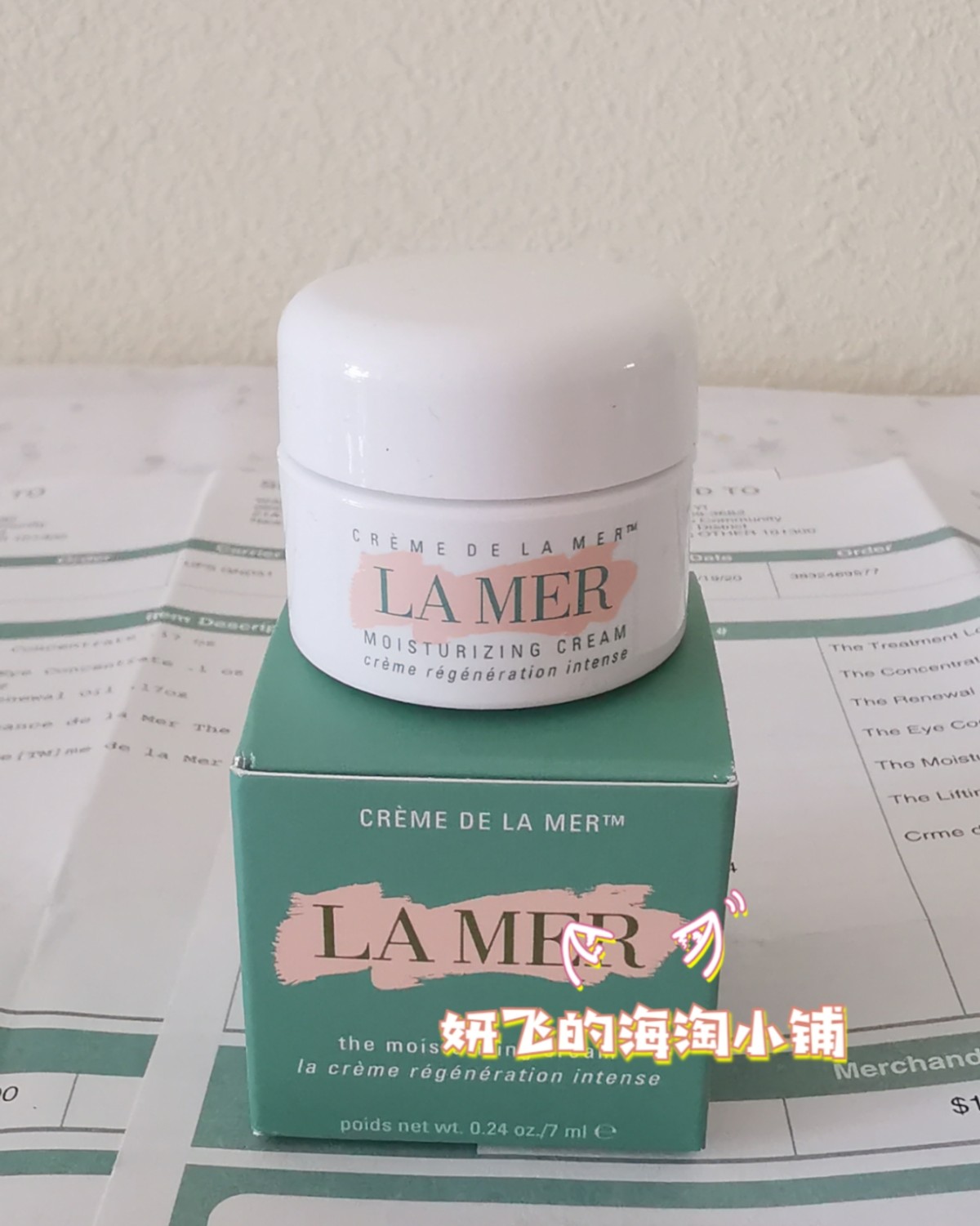 一大堆堆腊梅海蓝之谜小样你想到的都有 嗯。从海淘以来，先是入