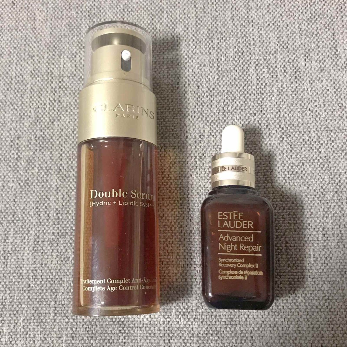 抗初老精华大比拼 小棕瓶vs 双萃  🌸娇韵诗双萃精华 干