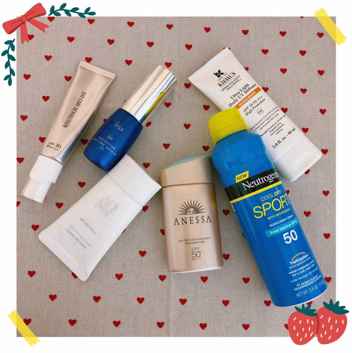 盘点我用过的霜🧴🧴🧴  现在大家用的一般就是日系和欧美