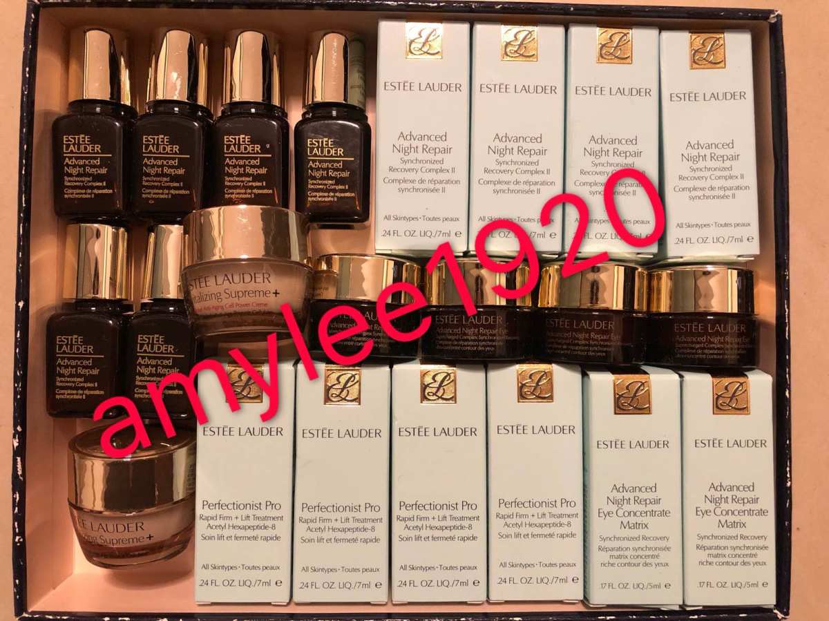 出雅诗兰黛小样 1、小棕瓶眼霜3毫升，45，余1 2、小棕瓶