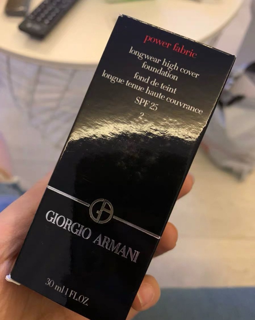 阿玛尼权利 真爱粉底液第一名🥇  🥇我用的是2号色， 2