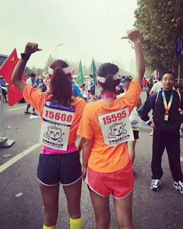 集美们 作为一名阳光运动GirL  🏃‍♀️参加过很多场马