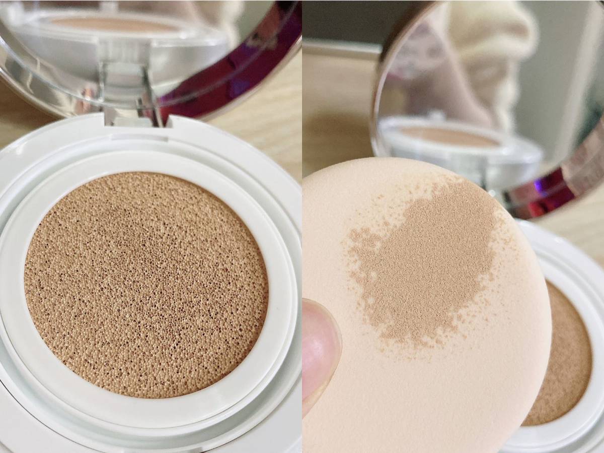 【试用报告】--sasatinnie美肌温泉水气垫试用测评 