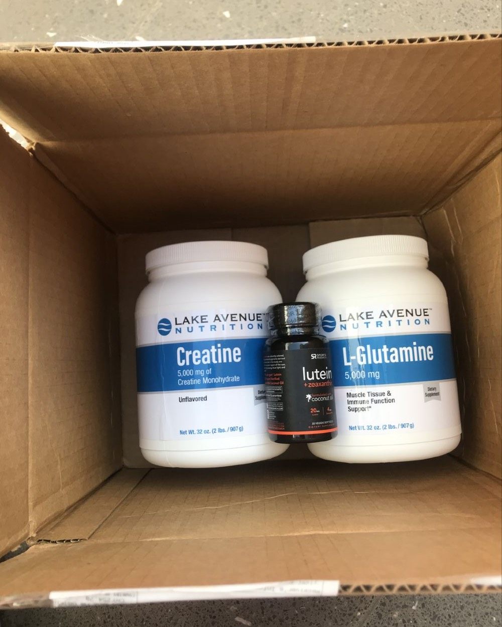 iherb三月月末晒单，iherb自营的谷氨酰胺、肌酸和叶黄