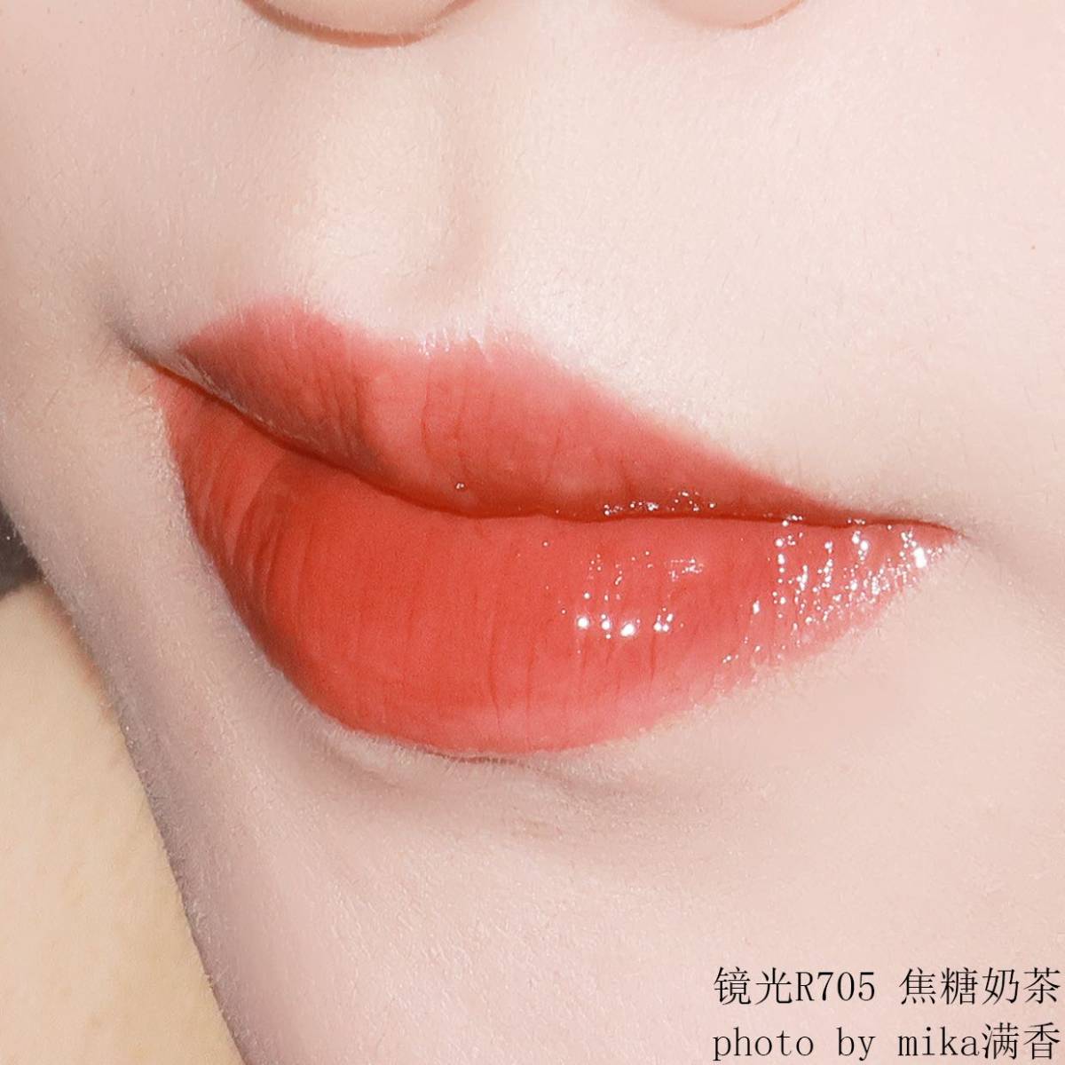 colorkey小黑镜漆光唇釉💖💖💖 色号：R702&