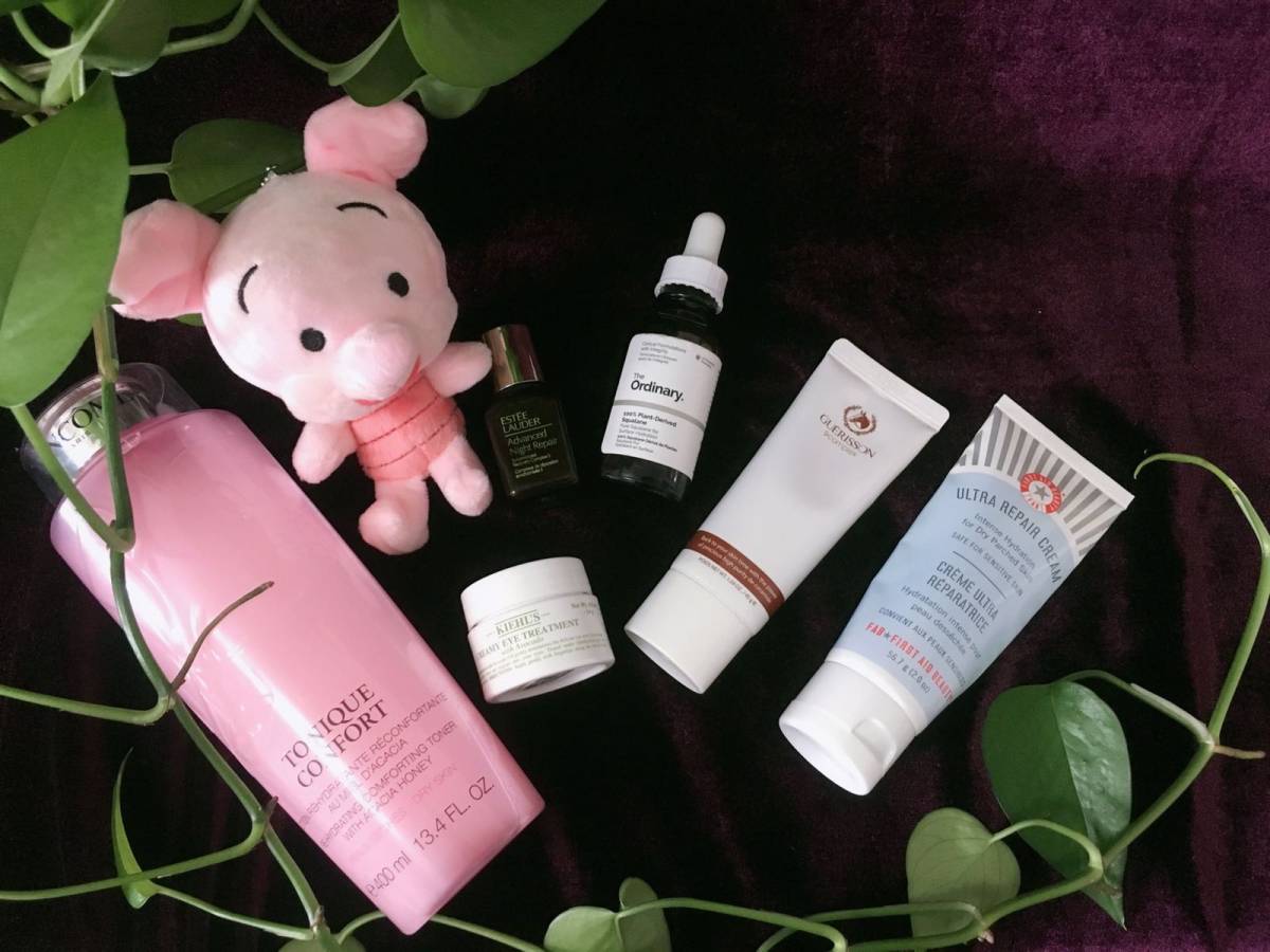 🙌🏻干敏皮护肤分享 肤质：T区正常，其他部位偏干。天气变