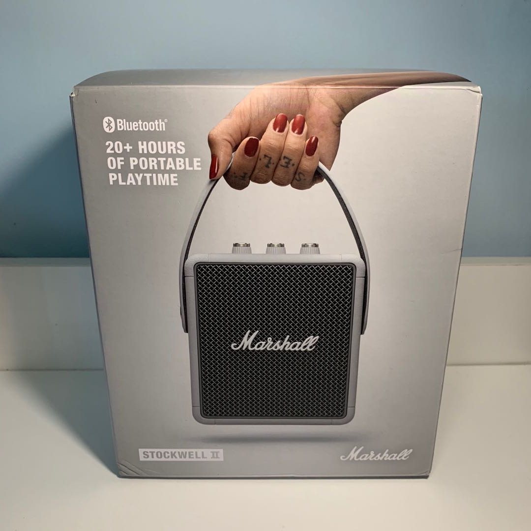 ＃海淘开箱记＃marshall蓝牙音箱 🍇marshall