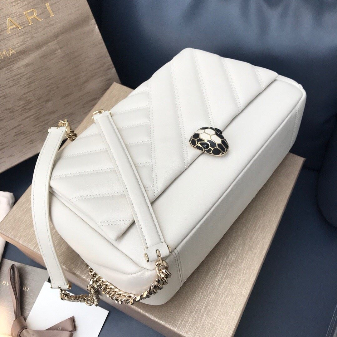 BVLGARI Serpenti Cabochon棉花糖包！