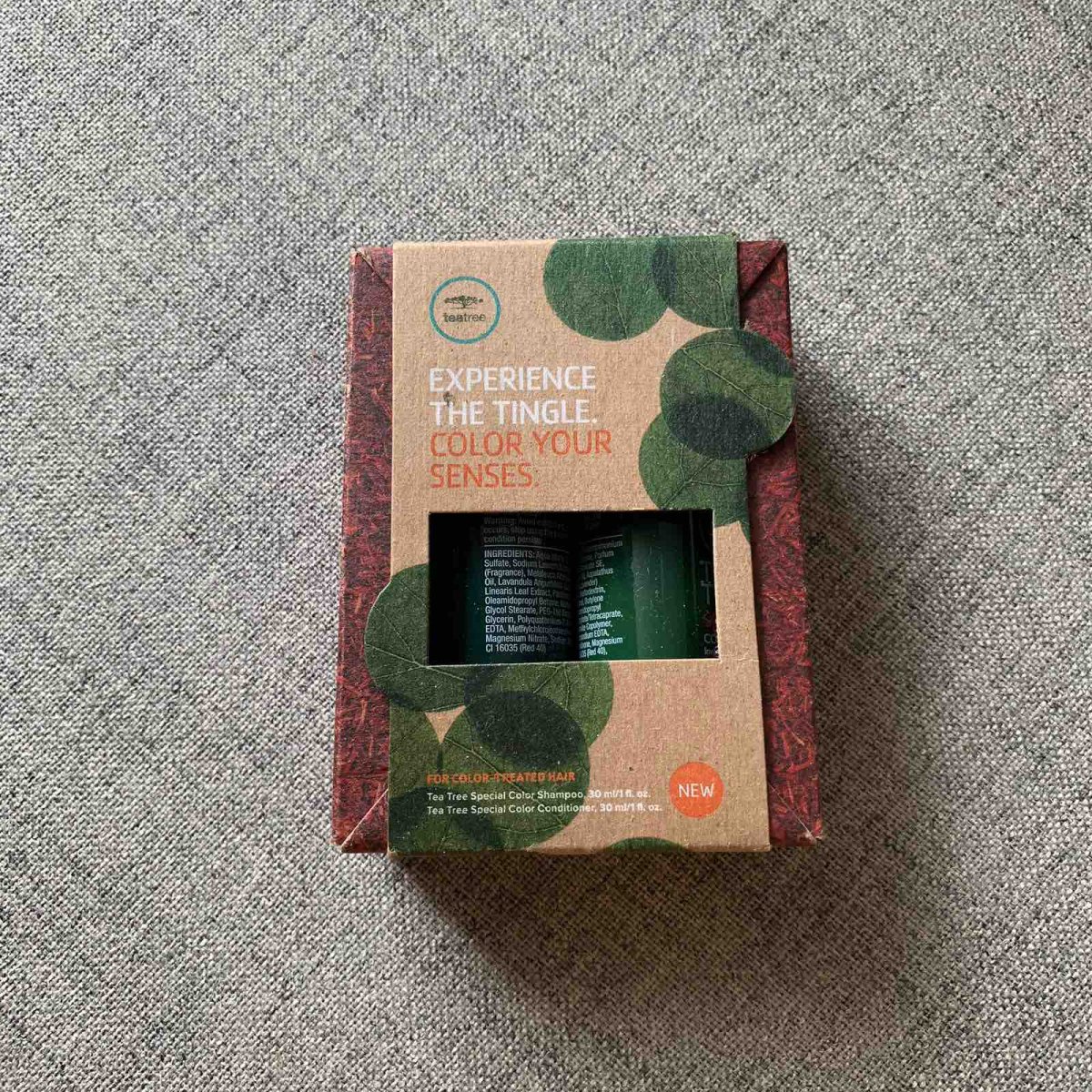 宝美奇teatree洗护小套装 🍇在一些网站海淘的时候，经