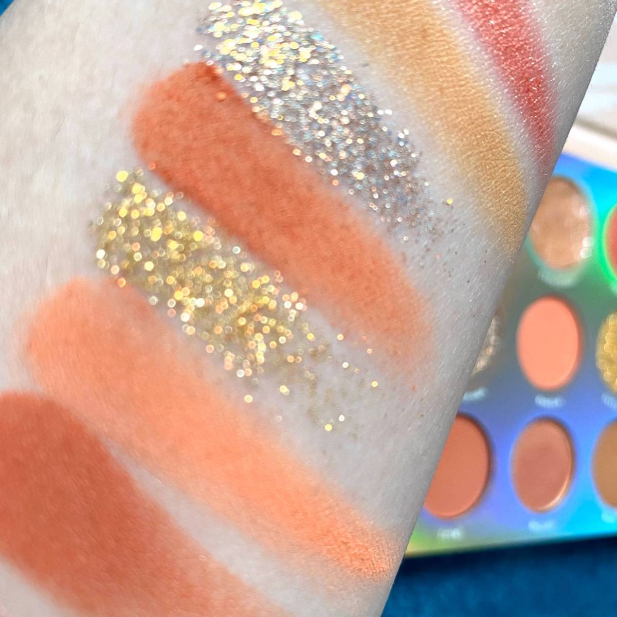colourpop十二色眼影盘Sweet talk  春天到
