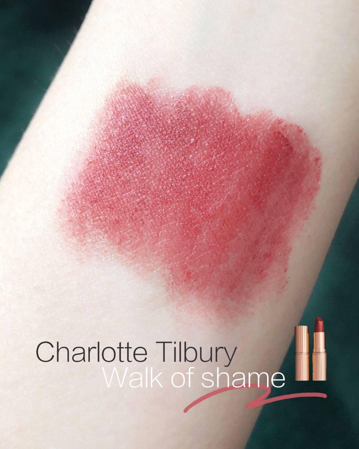 CT Walk of shame 试色💋 最爱的口红没有之
